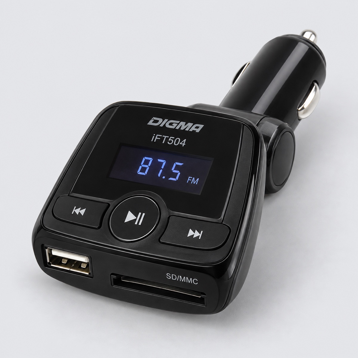 FM-трансмиттер Digma iFT504 flashdisk, SD/MMC