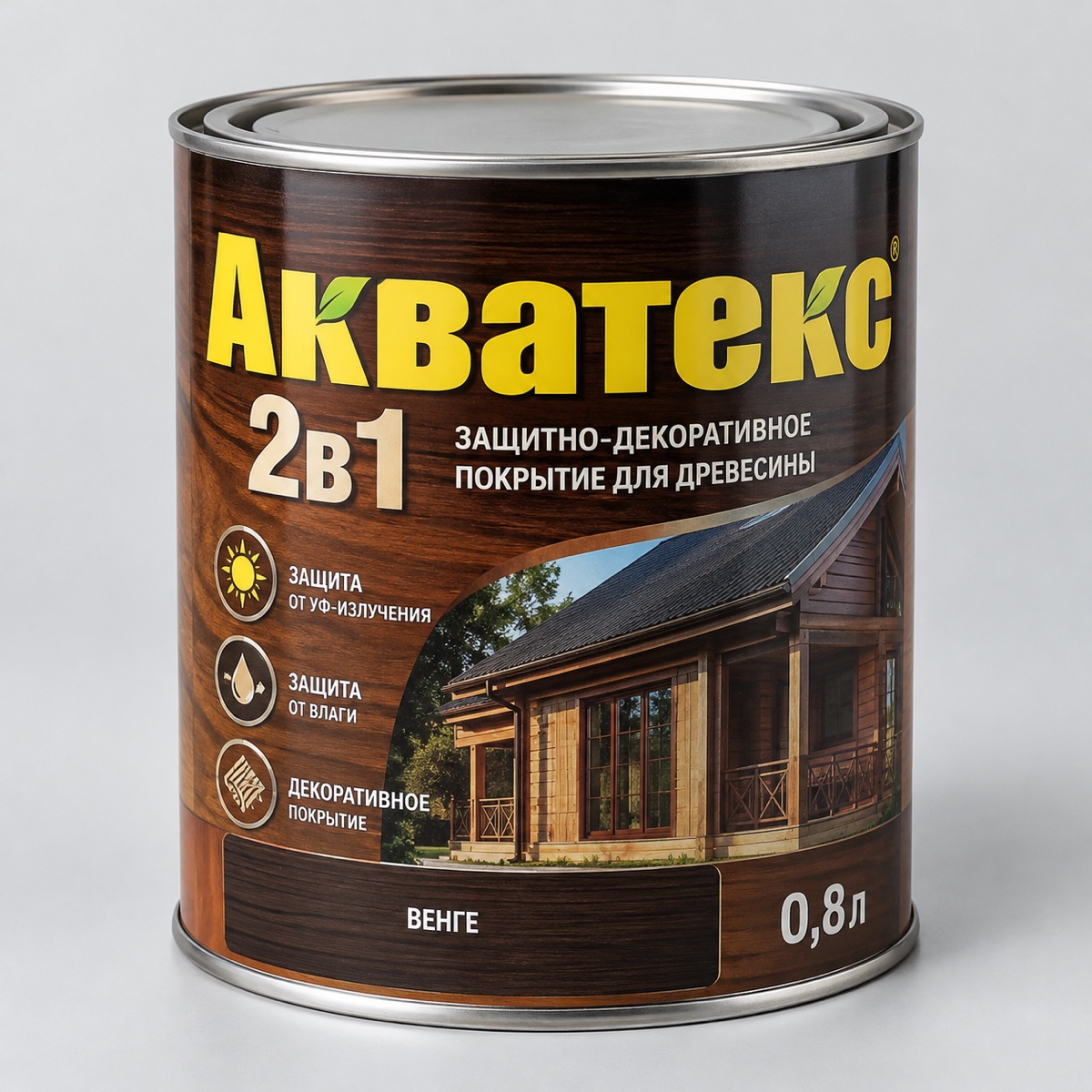 Акватекс 2в1 венге 0,8л