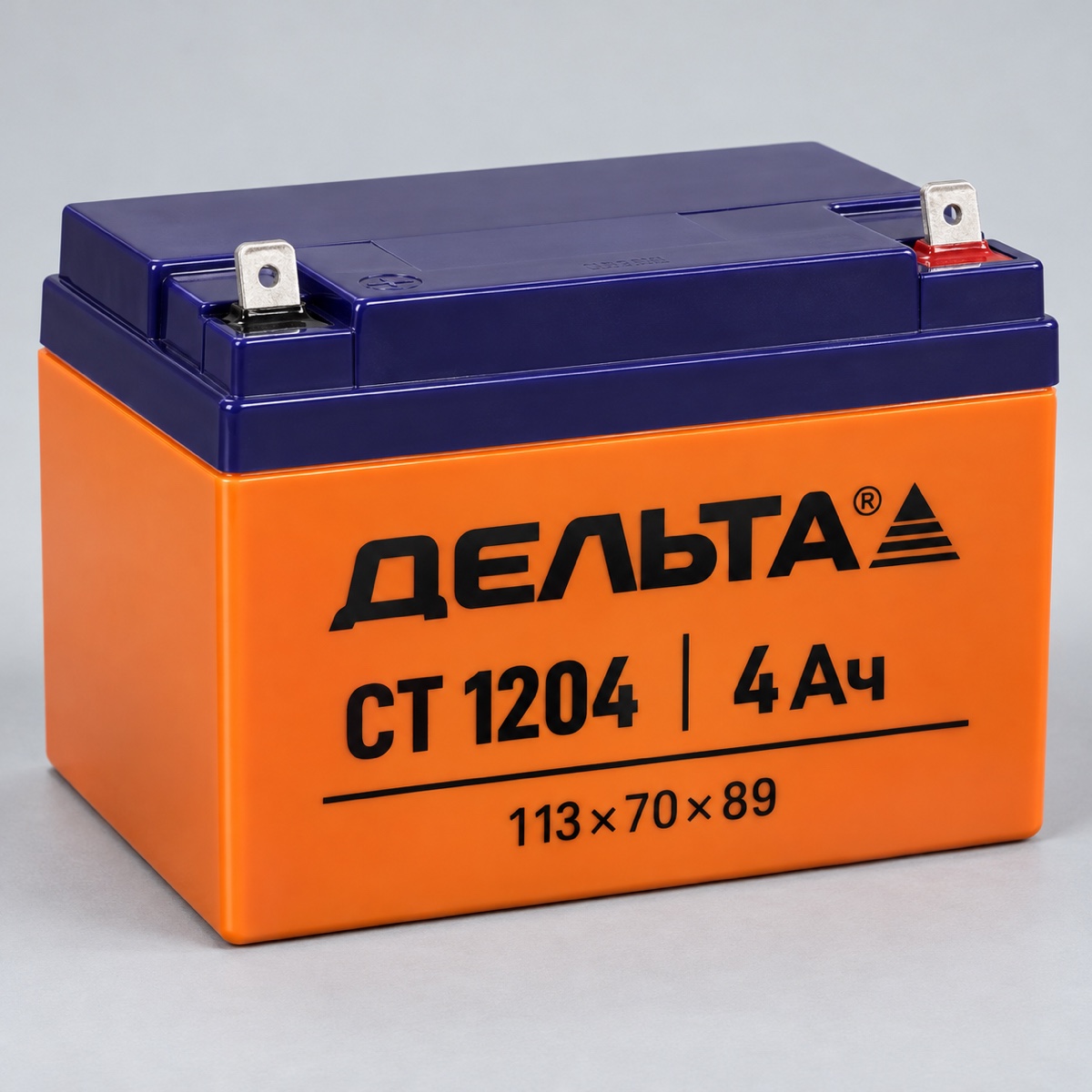 Аккумулятор ДЕЛЬТА СТ 4Ач 1204 113х70х89
