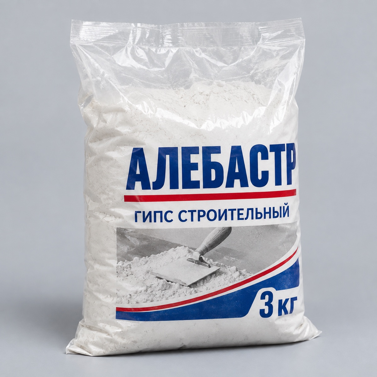алебастр 3кг