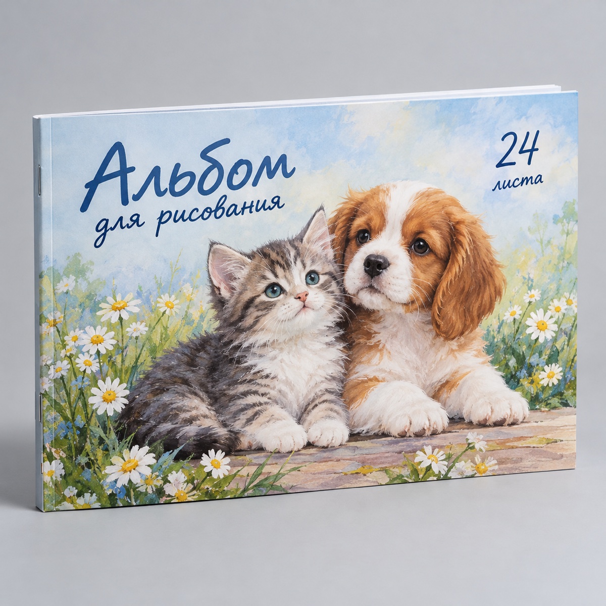 альбом д/рисования 24л 067271