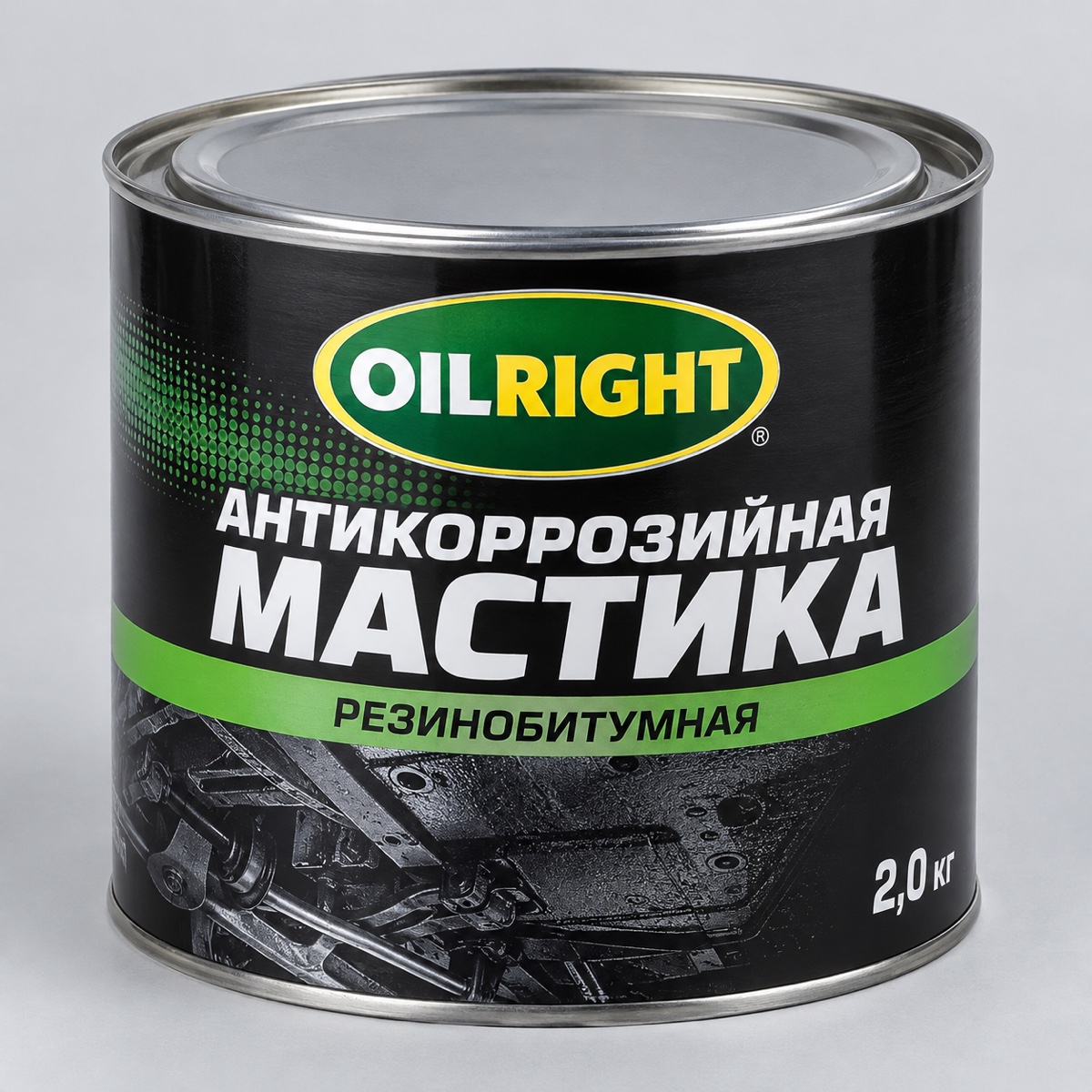 Антикоррозийная Мастика ОILRIGHT 2,0кг резинобитумная