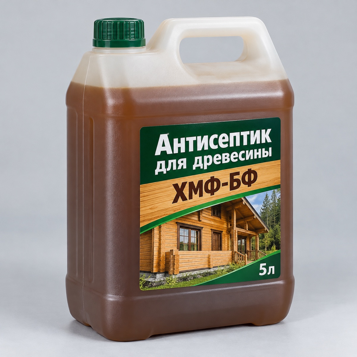 Антисептик для древесины хмф-бф, 5л