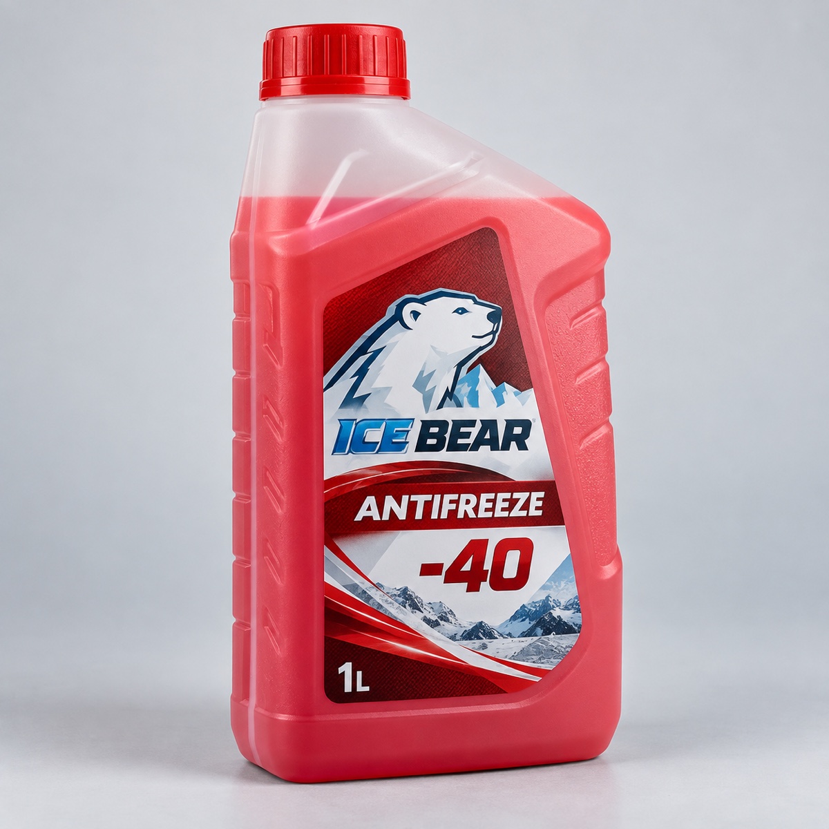 Антифриз ICE BEAR -40 1Л КРА.