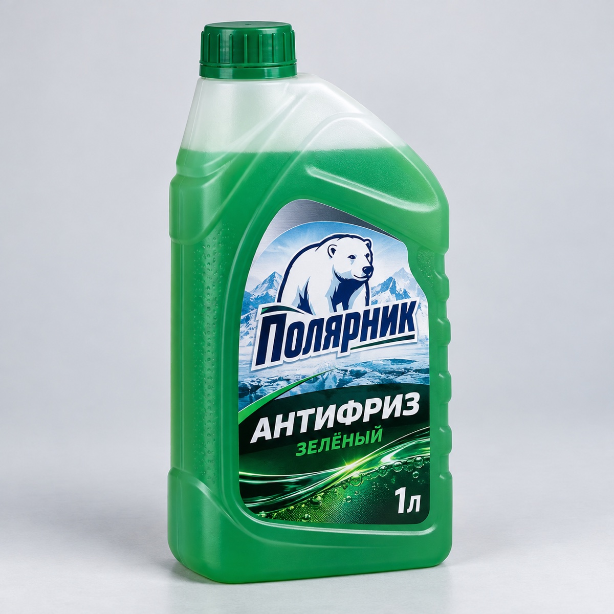 Антифриз полярник зеленый 1л
