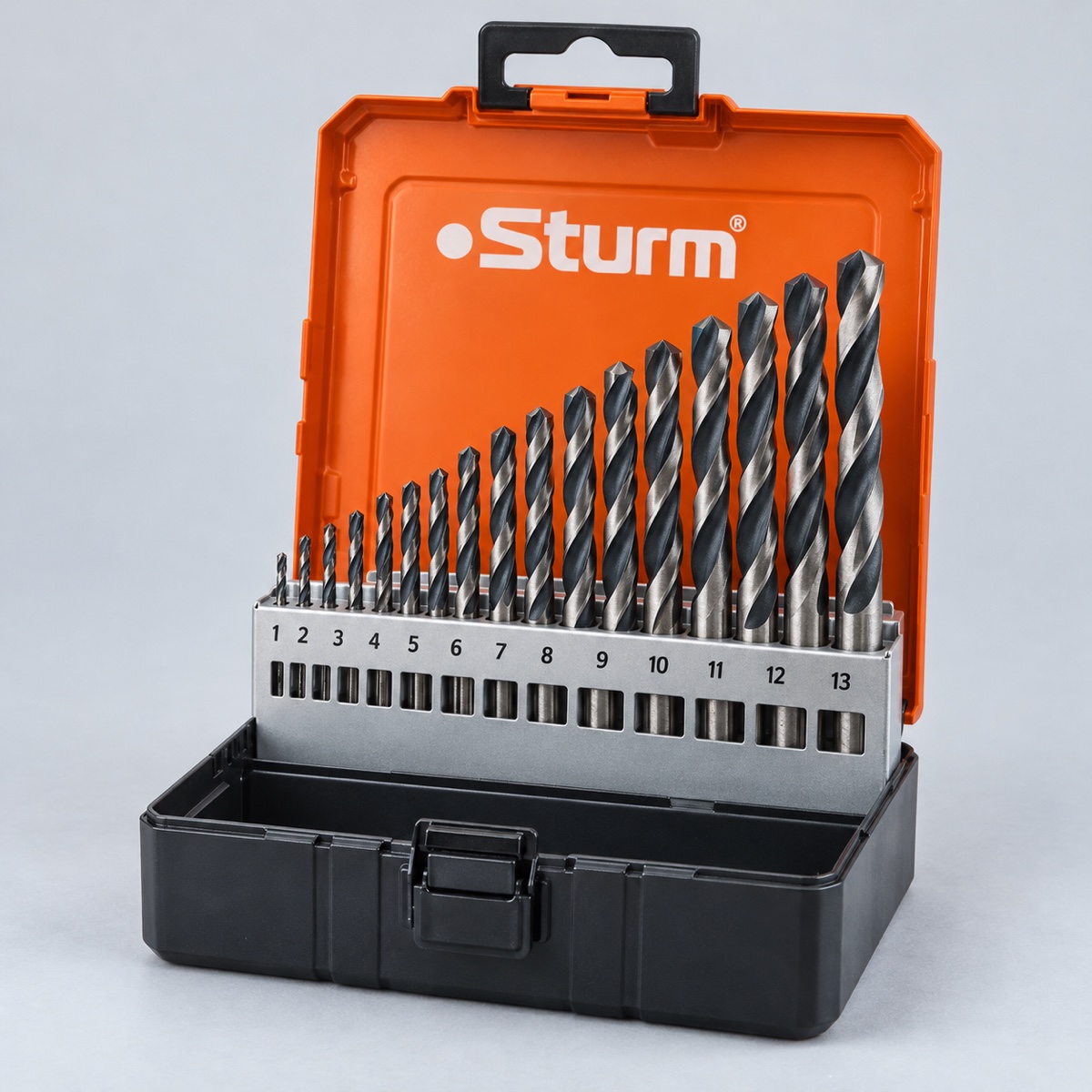 1055-01 SS3 набор сверел Sturm 1-13mm 16шт