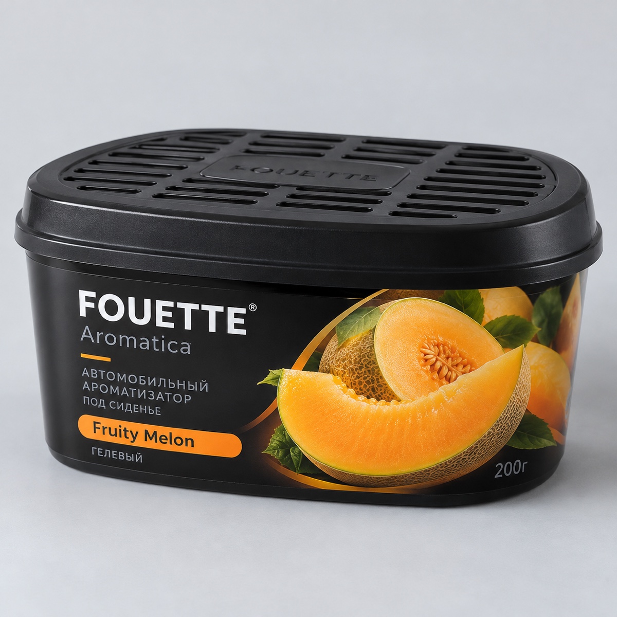 Ароматизатор FOUETTE Aromatica под сиденье 200г fruity melon гелевый