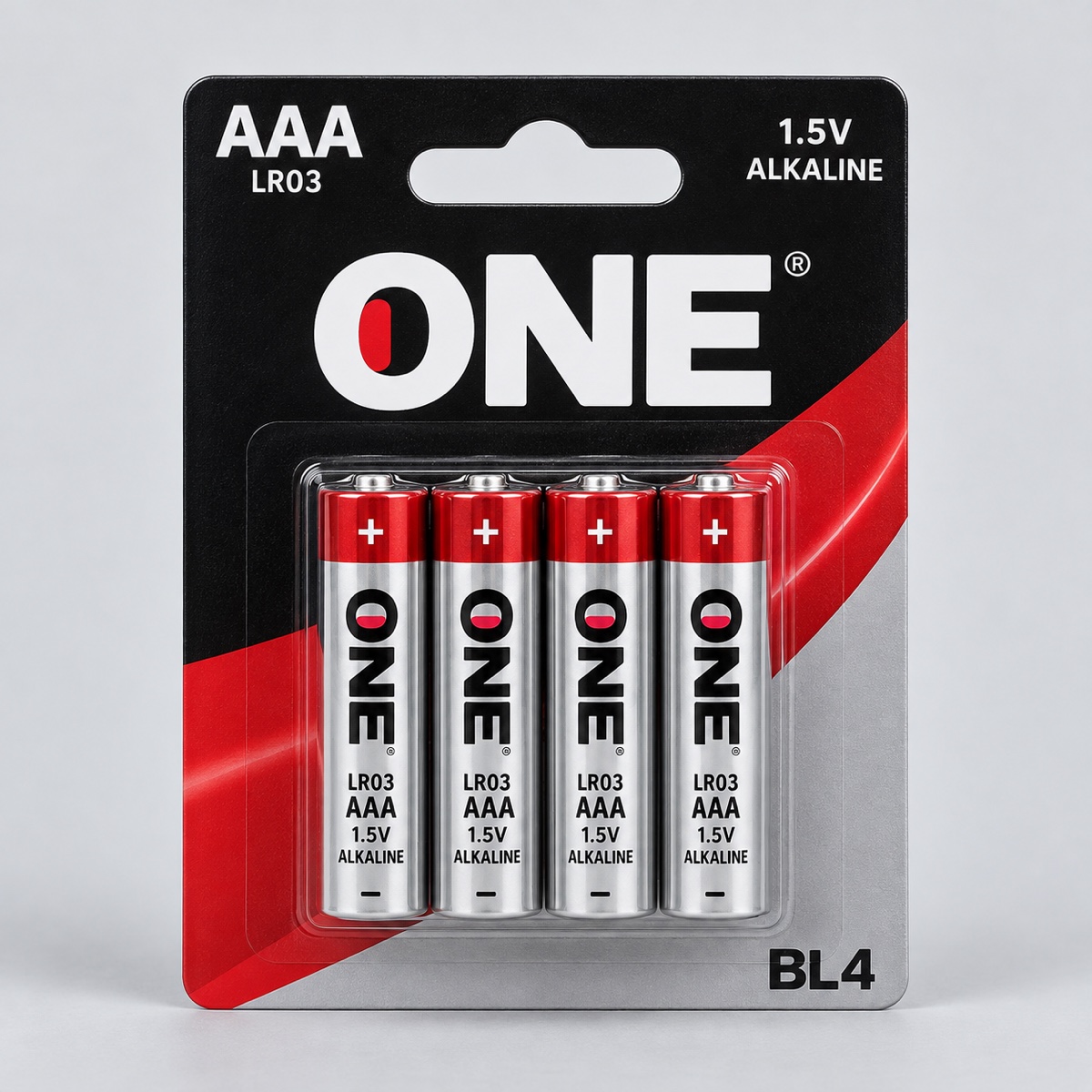 Батарейка  ONE LR03 BL4