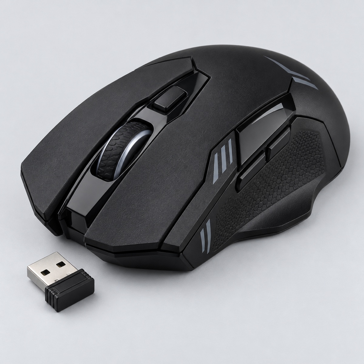Беспроводная мышь DIALOG MRGK-14U Gan-Kata RF 2.4G Optical - игровая, 6 кнопок + ролик, USB