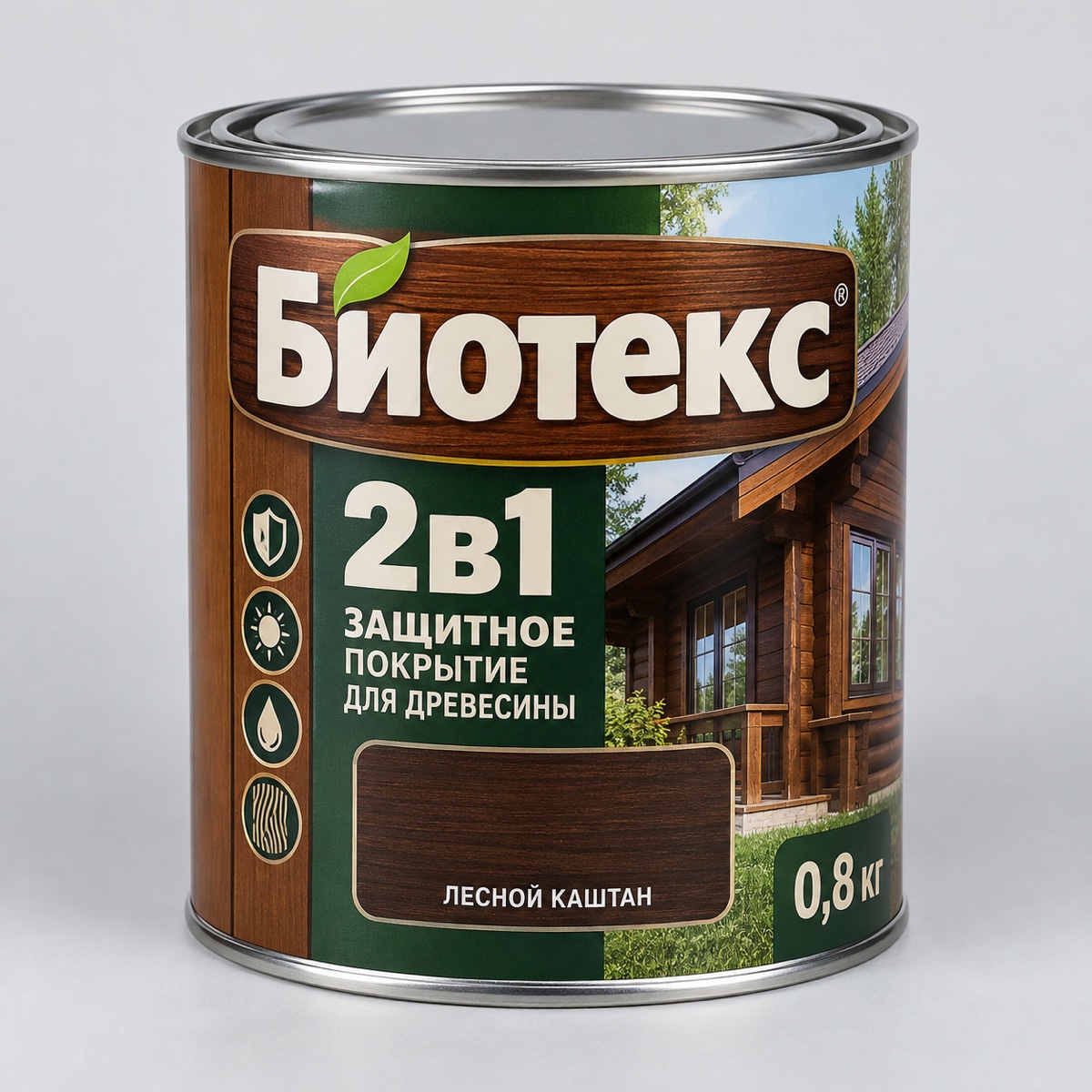 Биотекс 2в1лесной каштан 0,8 кг
