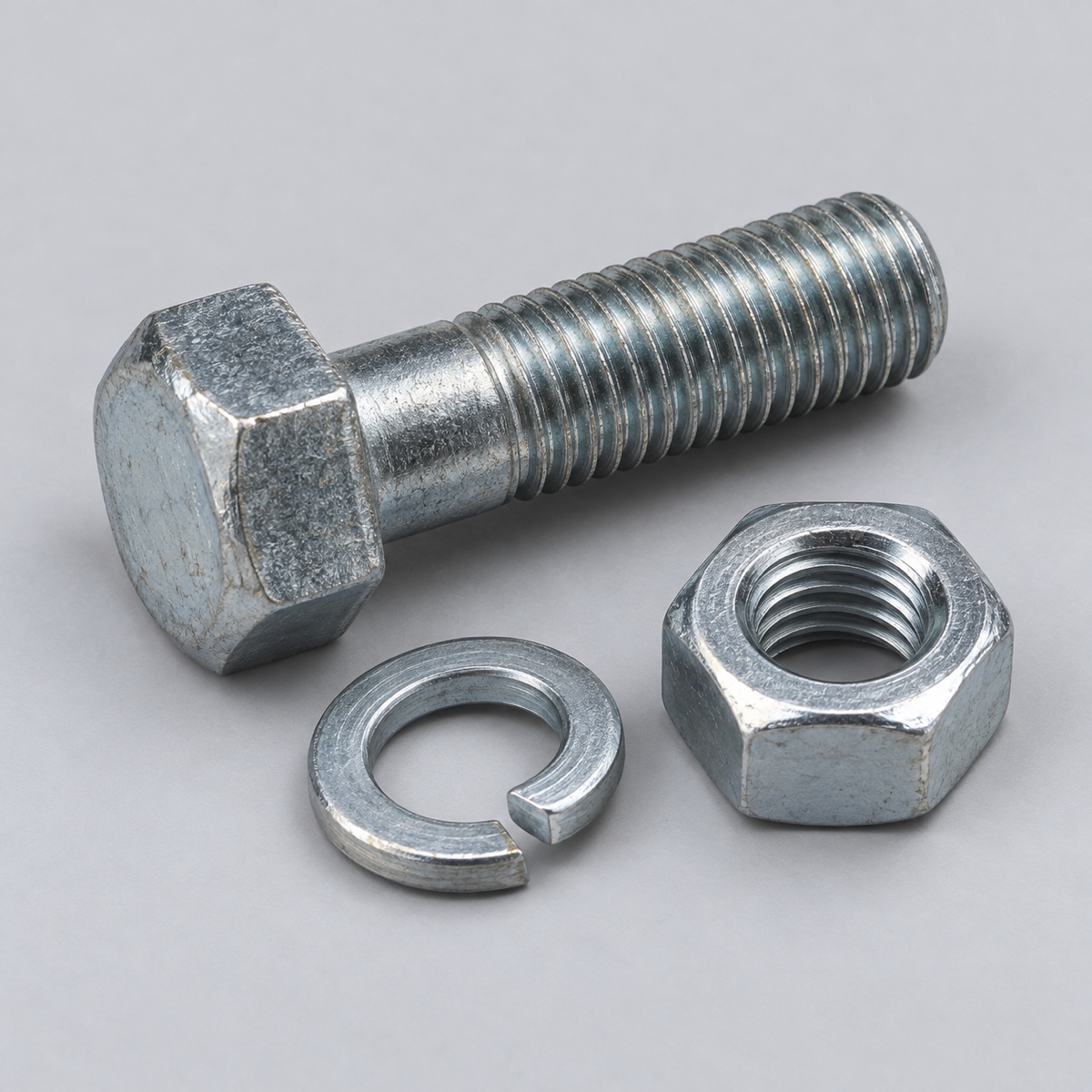 Болт карданный Волга,Газель,УАЗ с гайкой и гровером М10*25*1,0